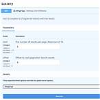 lottery api